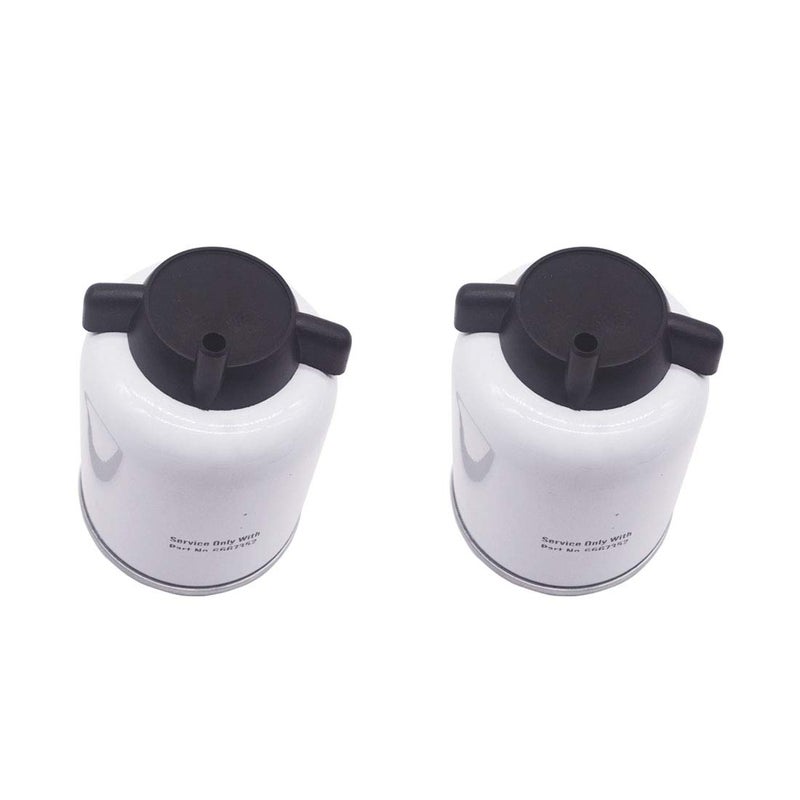 AIPICO 2 Pcs Fuel Filter with Water Separator Replacement for Bobcat 6667352 - Image 3